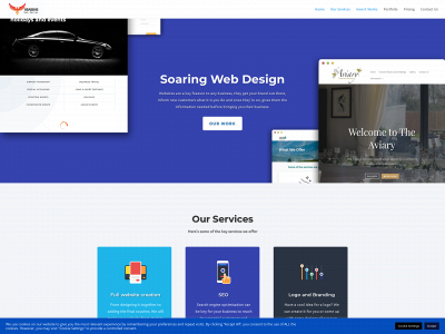 soaringwebdesign.co.uk snapshot