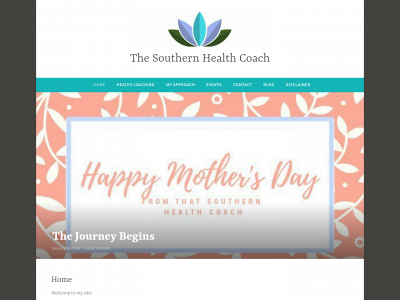 thatsouthernhealthcoach.com snapshot