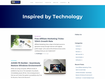 thetechhackers.com snapshot