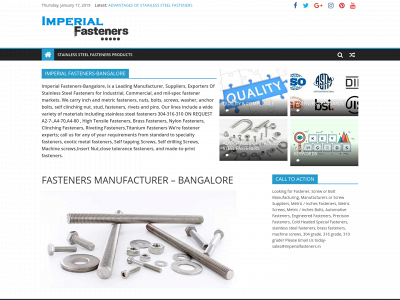www.imperialfasteners.in snapshot
