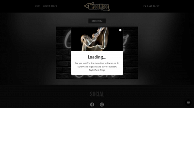 taylormadetingz.com snapshot