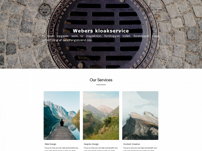 weberskloakservice.dk snapshot