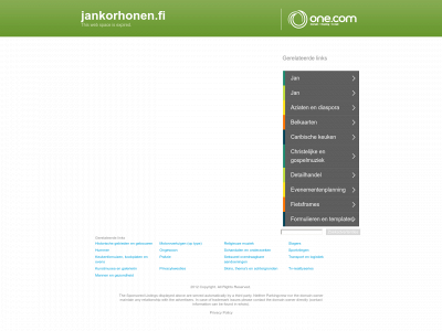 jankorhonen.fi snapshot