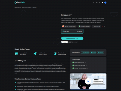 shiny.com snapshot