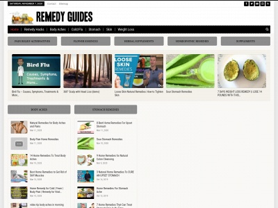 remedyguides.net snapshot