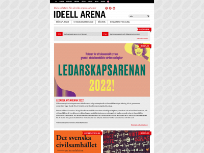 ideellarena.se snapshot