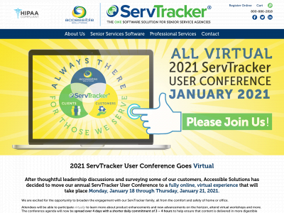 servtrackerconference.com snapshot
