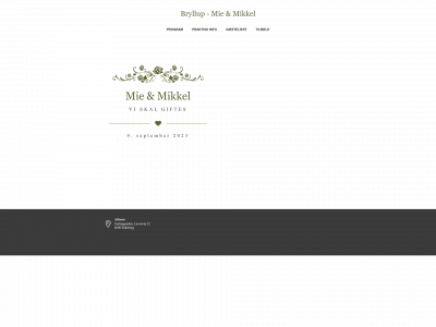 miekkel.dk snapshot