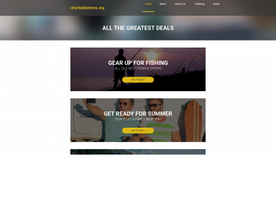 charitableitems.org snapshot