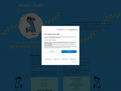doggedude.com snapshot