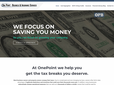 onepointbusiness.com snapshot