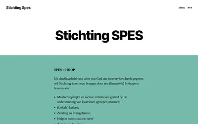 stichting-spes.nl snapshot