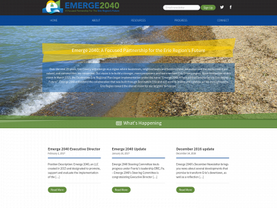 emerge2040.org snapshot