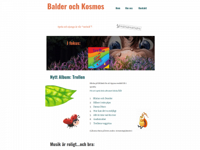 balderochkosmos.se snapshot