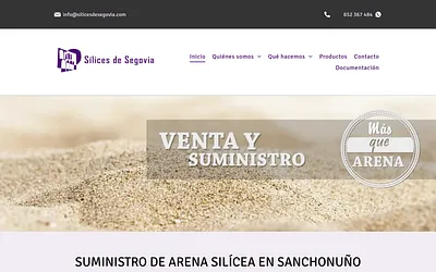 www.silicesdesegovia.es snapshot