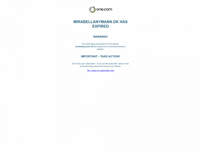 mirabellanymann.dk snapshot
