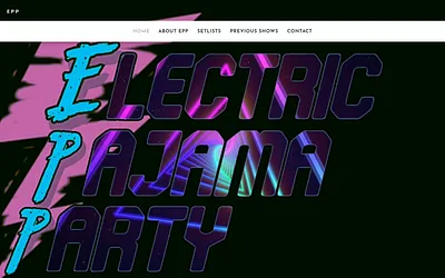 www.electricpajamaparty.com snapshot