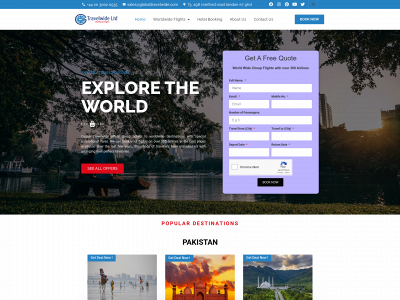 globaltravelwide.com snapshot