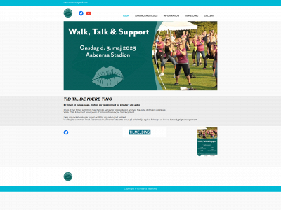 walk-talk-support.dk snapshot