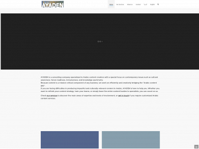 ayadenconsulting.com snapshot