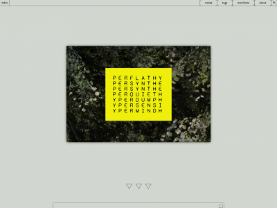 palmdrop.zone snapshot