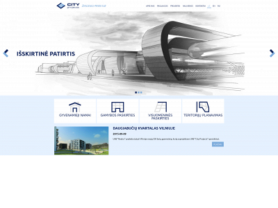cityprojects.lt snapshot
