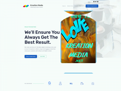 kreationmedia.net snapshot