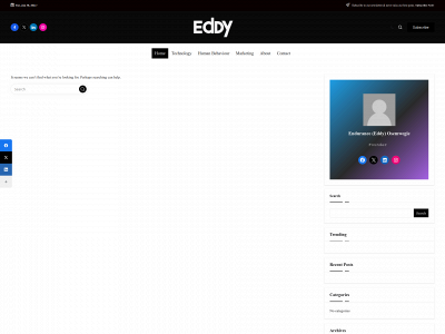 eddyblogs.com snapshot