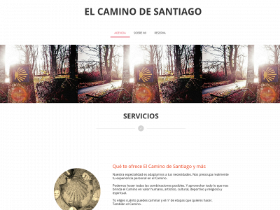 caminodesantiago.agency snapshot