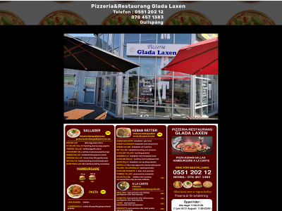 pizzeriagladalaxen.se snapshot