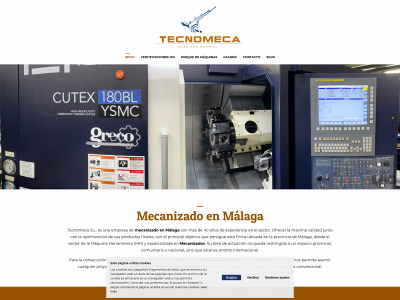 www.tecnomeca.info snapshot
