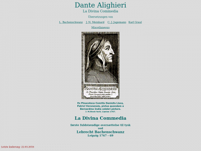 dantealighieri.dk snapshot