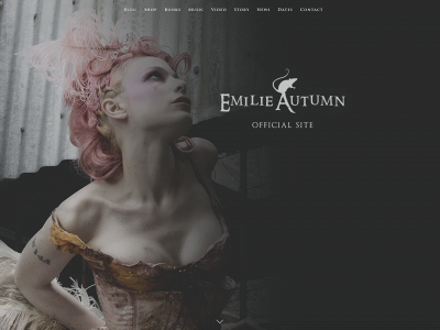 emilieautumn.com snapshot