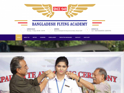 www.bangladeshflyingacademy.com snapshot