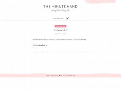 theminutehand.com snapshot
