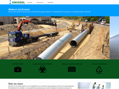 envisol.be snapshot