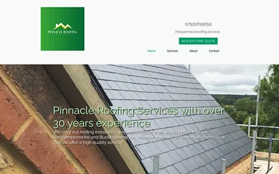 www.pinnacleroofing.services snapshot
