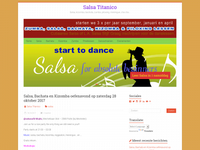 salsatitanico.be snapshot