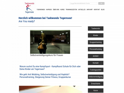 taekwondo-am-tegernsee.de snapshot