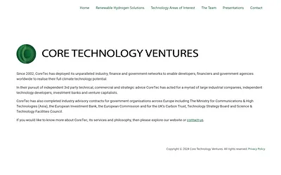 coretecventures.com snapshot