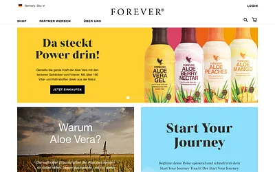 4you-aloevera.dk snapshot