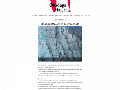 onsdagsmalerne.dk snapshot
