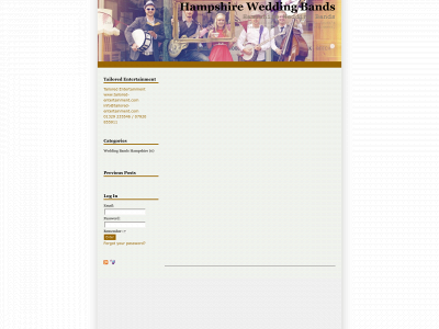 hampshireweddingband.com snapshot