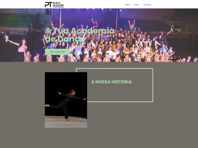 ptdanceacademy.pt snapshot