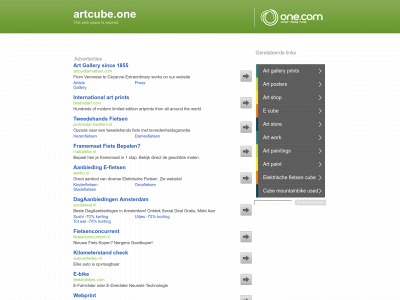 artcube.one snapshot