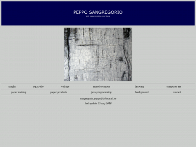 sangregorio.se snapshot