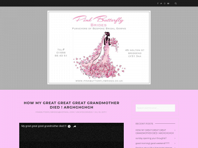 pinkbutterflybrides.com snapshot