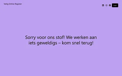 veiligonlineregister.nl snapshot