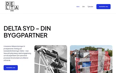 deltasyd.se snapshot