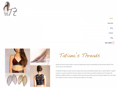 tatianasthreads.com snapshot